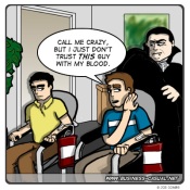 Custom Cartoon Sample Comic 1